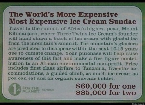 самое дорогое мороженое в мире
