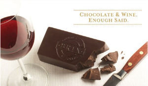 Коллекция шоколада для вина от Brix Chocolates