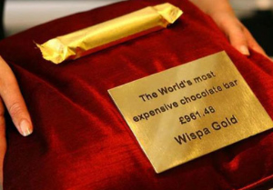 Cadbury Wispa Gold: самая дорогая в мире плитка шоколада