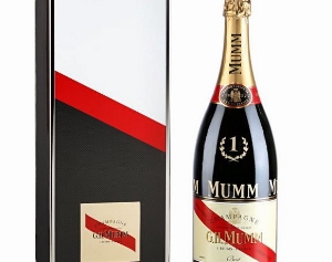 Шампанское в стиле «Формулы 1» от G.H. Mumm