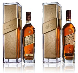 Johnnie Walker Gold Label Ice Pillar