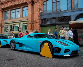 Koenigsegg CCXR и Lamborghini Murcelago были задержаны в Лондоне