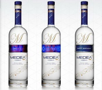 Водка Medea: послание на бутылке 