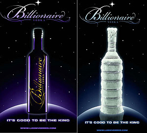 Эксклюзивная водка Le Billionaire Vodka за 3,7 миллионов долларов