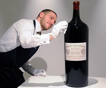 18-литровая бутылка вина Chateau Cheval Blanc выставлена на аукцион