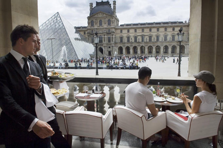 знаменитые рестораны Парижа Cafe Marly