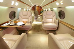 Салон частного самолета