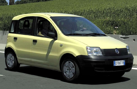 медленные автомобили 2003 Fiat Panda