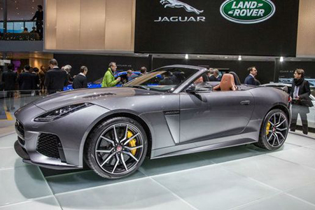показатели Jaguar F-Type Convertible