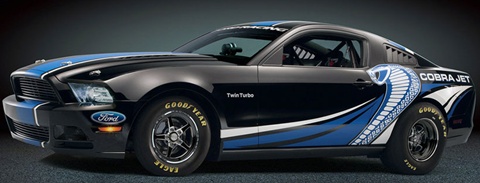 концепт Ford Mustang Cobra Jet Twin Turbo 2012