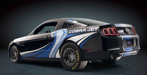 концепт Ford Mustang Cobra Jet Twin Turbo 2012