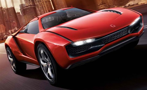 концепт ItalDesign Giugiaro Parcour 2013