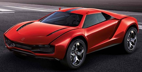 концепт ItalDesign Giugiaro Parcour 2013