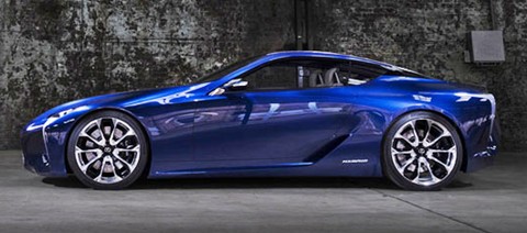 концепт Lexus LF-LC Blue 2012