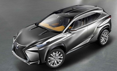 концепт Lexus LF-NX 2013