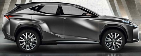 концепт Lexus LF-NX 2013