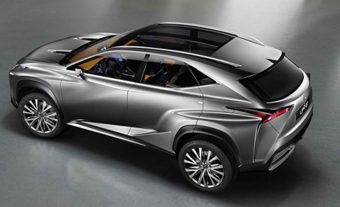 концепт Lexus LF-NX 2013