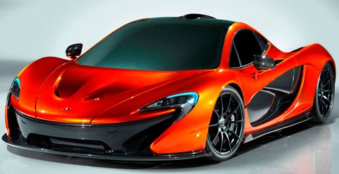 McLaren P1 Design Study 2012 года