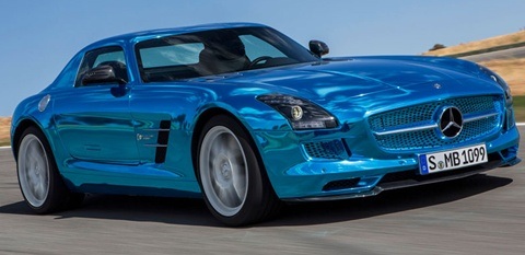 Mercedes AMG Electric Drive Coupe 2013