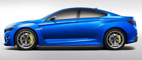 концепт Subaru WRX 2013
