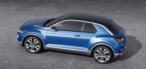концепт Volkswagen T-Roc 2014