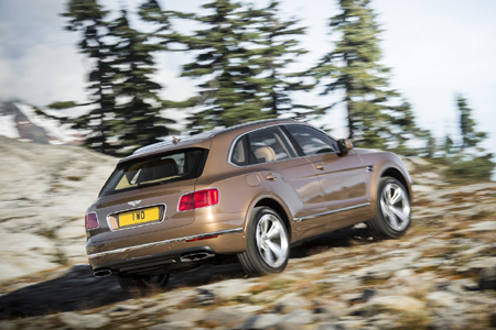 дизайн Bentley Bentayga