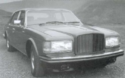 буква В крыльями история марки Bentley Mulsanne Turbo 1982