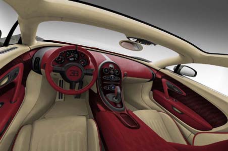 новшества Bugatti Veyron