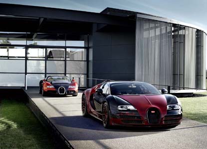 новый автомобиль Bugatti Veyron
