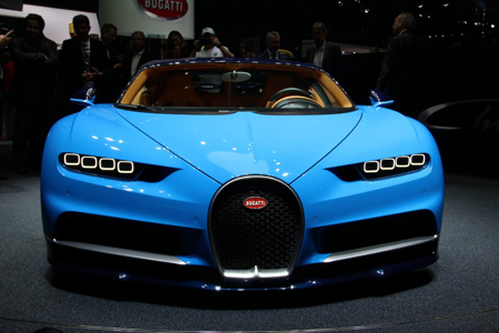 мощность Bugatti Chiron