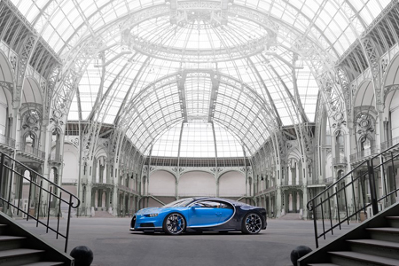 дизайнн Bugatti Chiron