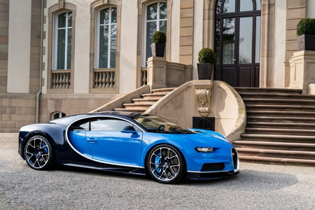 выпуск Bugatti Chiron