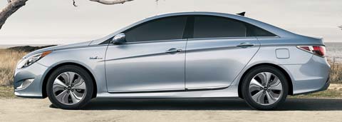 самые экономичные автомобили 2013-2014 Hyundai Sonata Hybrid 2013