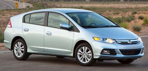 самые экономичные автомобили 2013-2014 Honda Insight 2013