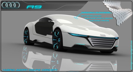 лучшие футуристические концепт кары Audi A9