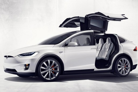 внешний вид Tesla Model X