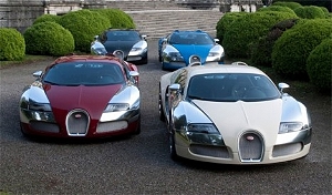 Bugatti выпустит 4 эксклюзивных автомобиля в честь 100-летнего юбилея