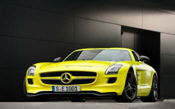 Mercedes раскрыл первую информацию о новом электрокаре Mercedes SLS AMG E-Cell