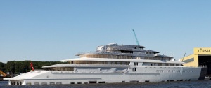 В Германии строится Project Azzam - самая большая яхта в мире