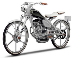 Невероятно экономный концепт мотоцикла Yamaha Y125 Moegi