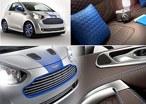 Модная версия Cygnet от Aston Martin и Colette