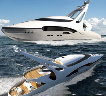 Новый концепт яхты от Schopfer Yachts