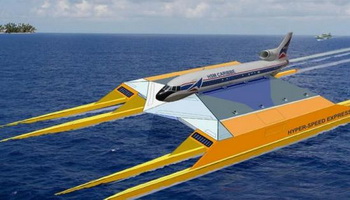 Из старого самолета можно сделать новый скоростной паром