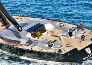 Хай-тек яхта Bristolian от французского дизайнера Филиппа Бриана
