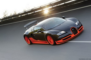 Новый рекорд скорости от Bugatti Veyron Super Sport