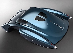 Ретро-футуристика Bugatti Stratos 