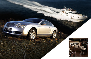 Pearl Yachts предлагает Bentley в качестве подарка при покупке яхты