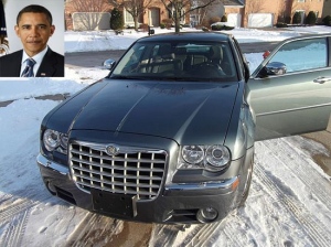 Chrysler 300 Барака Обамы выставлен на продажу за 1 миллион долларов
