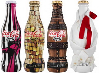 Стильная дизайнерская «одежка» для диетической Coca Cola