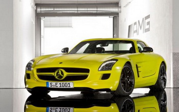 E-Cell - электрическая версия Mercedes SLS AMG появится на рынке в 2013 году